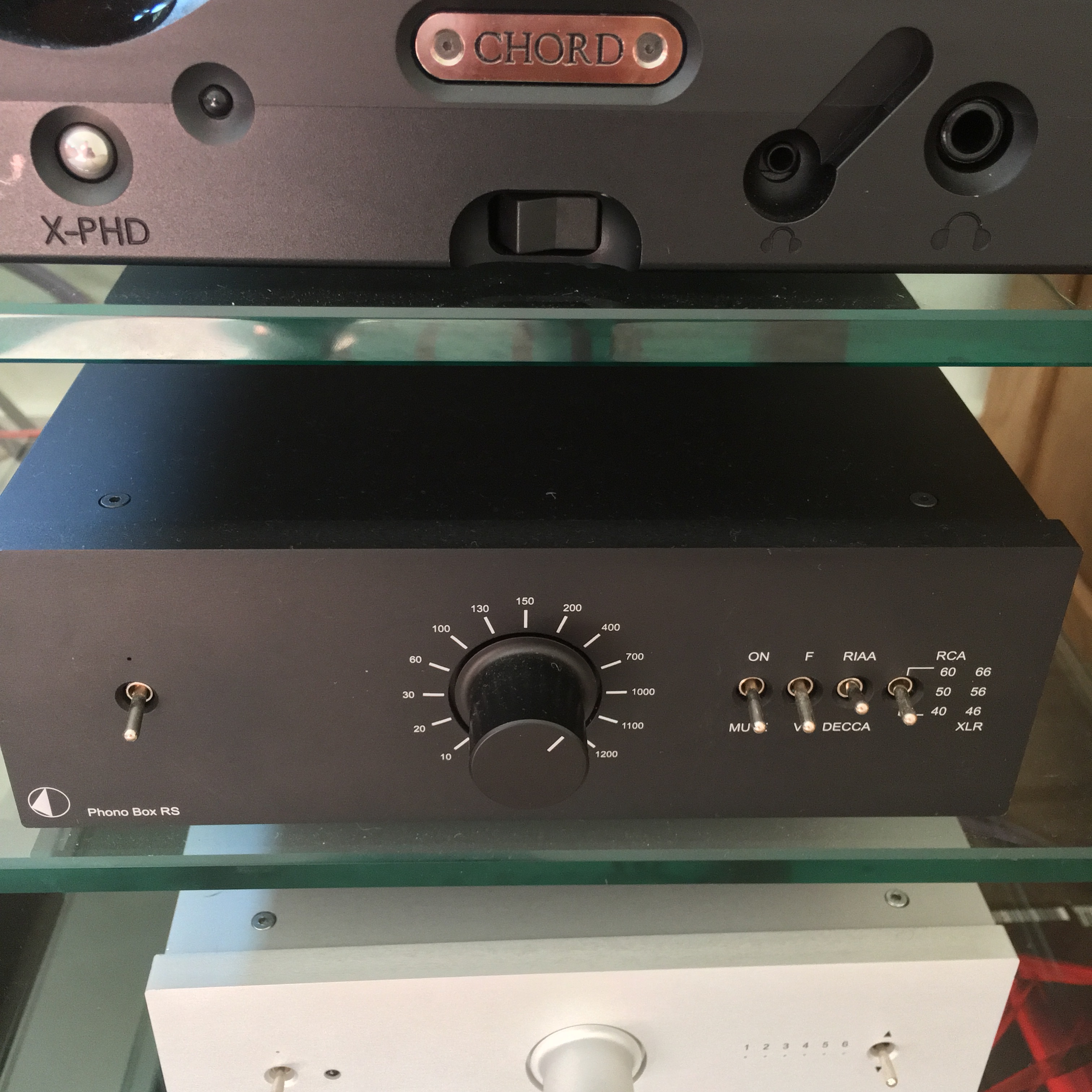 ProJect RS phono, pre, and 4way power. Boxed. As new